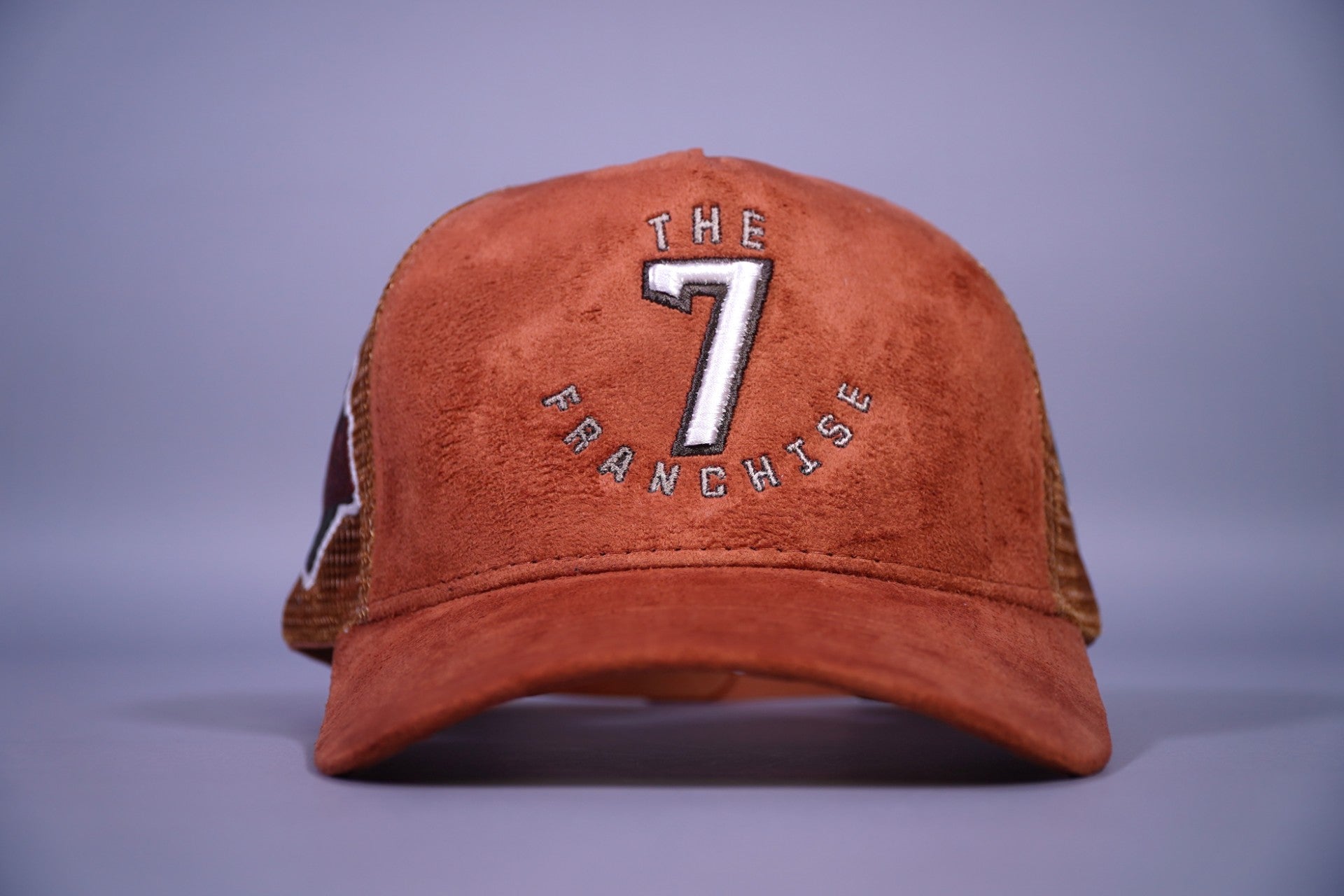 FRANCH7SE ORANGE SUEDE CAP